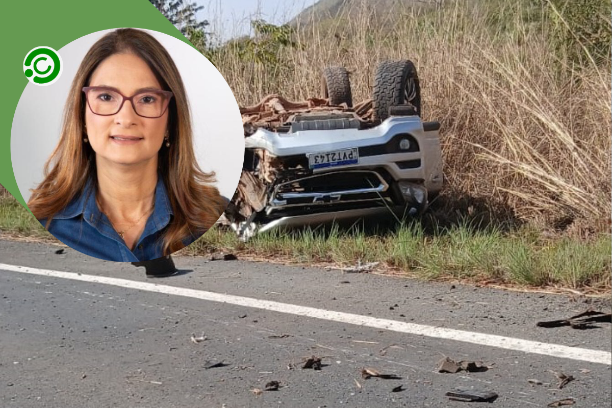 Acidente envolvendo veículo que estava Prefeita