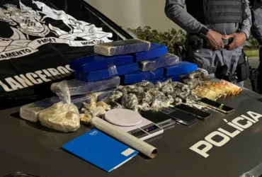 Cavalaria da PM apreende grande quantidade de drogas em Sinop e Sorriso