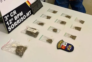 Cavalaria da PM prende foragido e suspeitos de tráfico em Sorriso