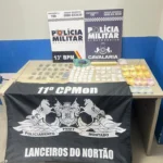 Cavalaria da PM prende trio e descobre grande quantidade de drogas em Mato Grosso