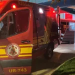 Motociclista tem perna esmagada por carreta em Sinop e segue internado