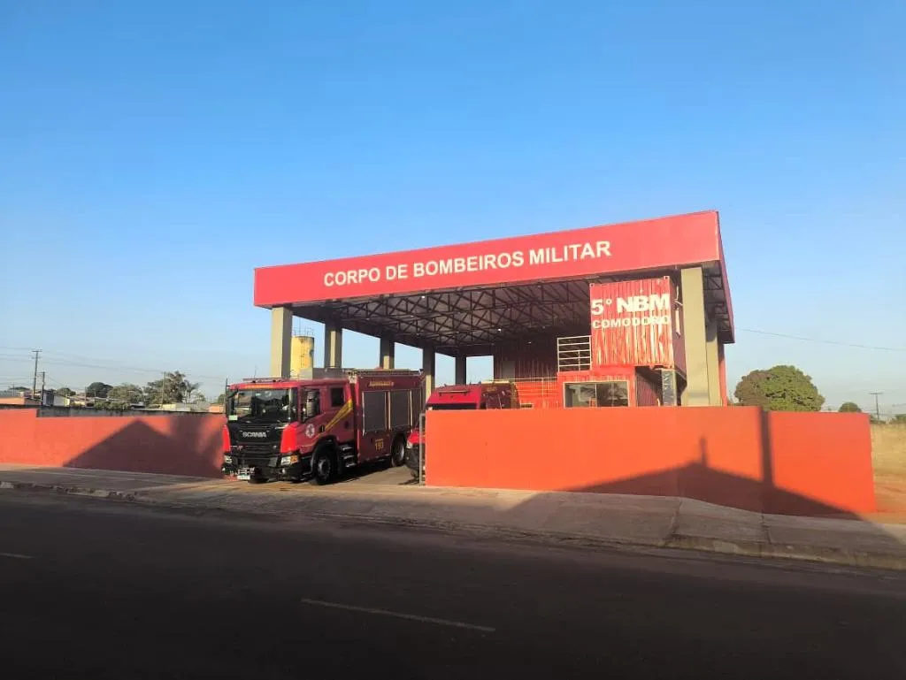 Corpo de Bombeiros inaugura unidade em Comodoro com investimento de R$ 5 milhões