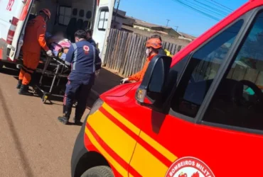 Mulher sofre acidente com braço preso em batedeira industrial em Juína