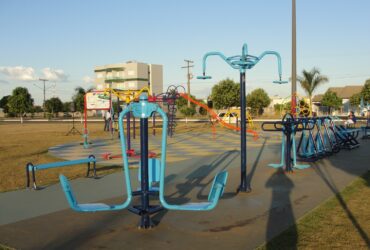 Praça no bairro Bandeirantes é interditada após casos de irritação na pele em Lucas do Rio Verde