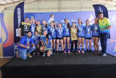 Equipe de Sorriso conquistou o campeonato em handebol