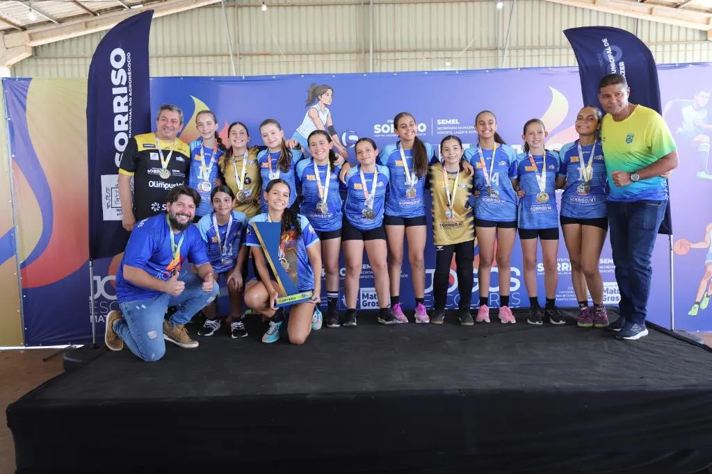 Equipe de Sorriso conquistou o campeonato em handebol