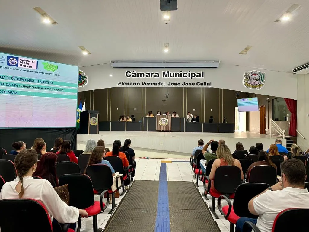 Mais de 50 municípios estiveram representados na 6ª reunião ordinária da CIB-MT em Lucas do Rio Verde