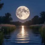 Fase da Lua em 15 de agosto de 2025 - Lua Cheia em Gêmeos