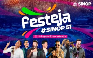 Festeja Sinop 51: uma maratona de fé, música, esporte e cultura movimenta a cidade entre 31 de agosto e 14 de setembro