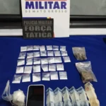 Força Tática apreende drogas e prende casal durante operação em Campo Novo do Parecis