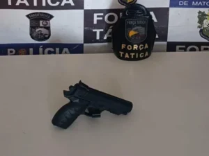 Homem é preso em Rondonópolis por ameaçar população com arma de brinquedo