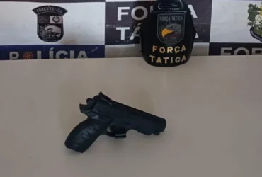 Homem é preso em Rondonópolis por ameaçar população com arma de brinquedo