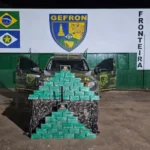 Gefron apreende 101 quilos de cocaína e causa prejuízo milionário às facções