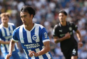 Brighton x Manchester City. Imagem: X/Brighton