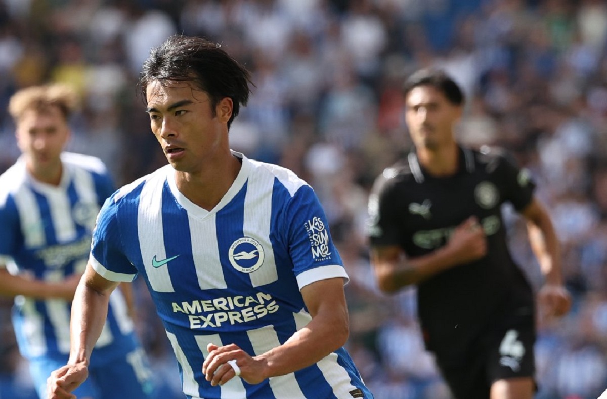 Brighton x Manchester City. Imagem: X/Brighton