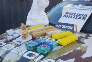 Homem é preso em Cuiabá com 10 quilos de drogas e 15 quilos de ácido bórico