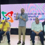 Suelme Fernandes discursa durante abertura do Fórum das Cadeias de Valor em Barra do Garças