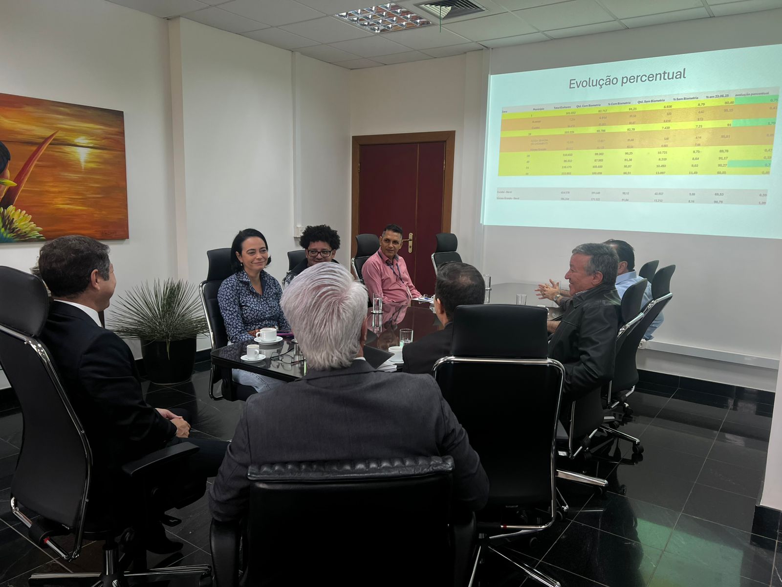 Justiça Eleitoral avalia evolução da biometria em Cuiabá e Várzea Grande