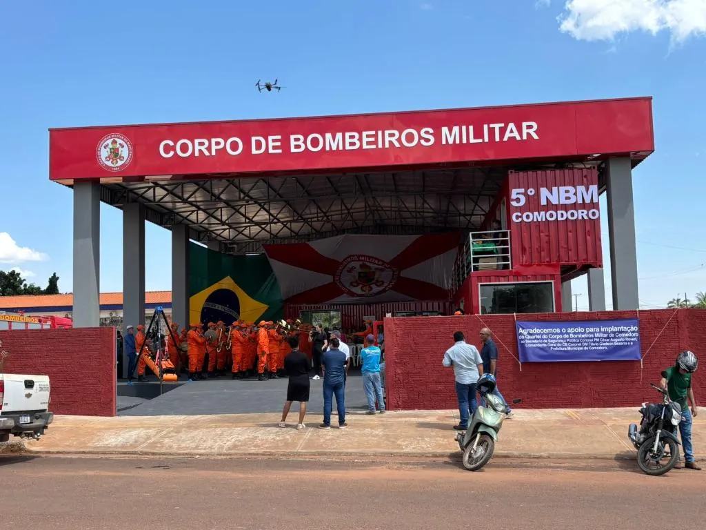 Nova unidade do Corpo de Bombeiros em Comodoro garante atendimento rápido a mais de 100 mil pessoas