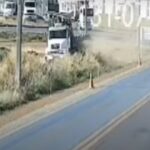 O veículo do médico Breno Altoé Lopes bateu na traseira de uma carreta, perdeu o controle da direção e capotou