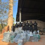 PF incinera 1,3 tonelada de drogas em Mato Grosso