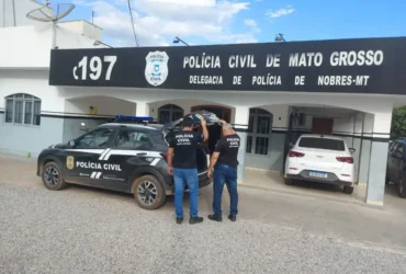 Polícia prende suspeito de tentativa de homicídio em Nobres