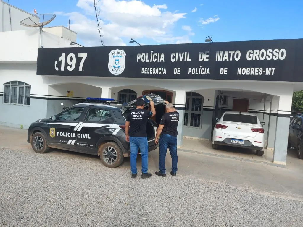 Polícia prende suspeito de tentativa de homicídio em Nobres