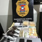 Polícia prende suspeitos por tráfico de drogas em Guarantã do Norte