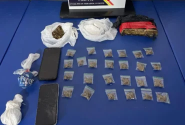 Polícia Militar apreende drogas e prende quatro suspeitos em Mirassol d’Oeste