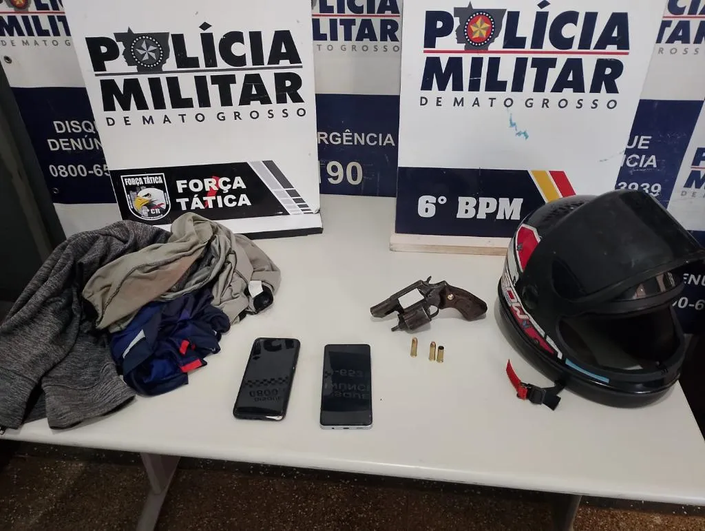 Polícia prende suspeitos após tentativa de homicídio em Cáceres