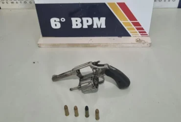 Polícia Militar prende homem em flagrante por tentativa de homicídio em Cáceres