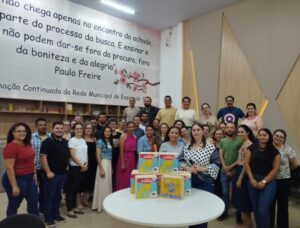 Professores da rede municipal participam de formação sobre ensino da matemática em Sinop
