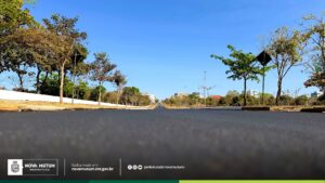 Revitalização de ruas e ciclovias em Nova Mutum alcança mais de 251 mil m² em 2025