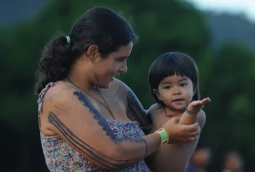 Semana de Apoio à Amamentação Indígena começará na Aldeia Nossa Senhora de Fátima, na terra indígena São Marcos