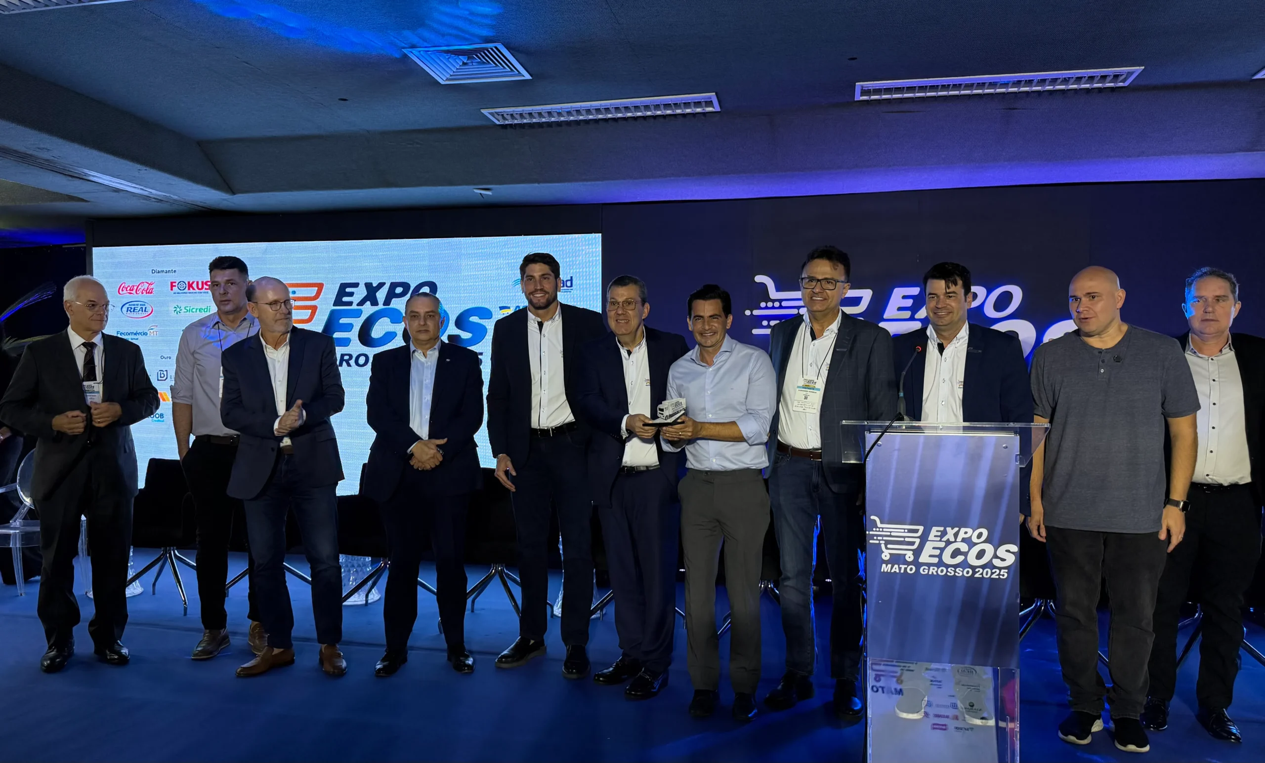 Sedec fortalece apoio ao setor supermercadista durante ExpoEcos 2025