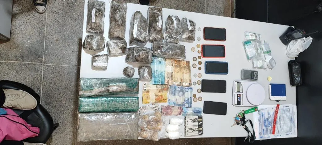 Polícia Civil prende traficante com drogas e munições em Pontes e Lacerda