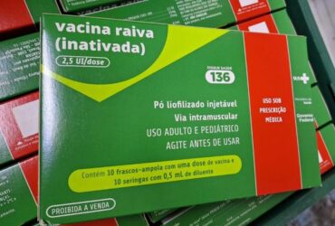 Vacina contra a raiva humana esta disponivel em dois pontos de Sorriso -CenárioMT