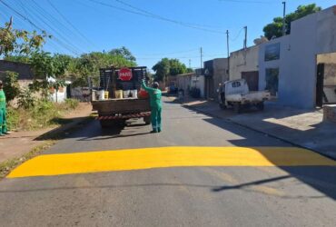 Varzea Grande intensifica instalacao de quebra molas para garantir mais seguranca viaria -CenárioMT