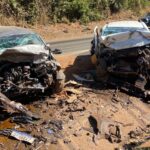 Evadir Prezotto, pioneiro e ministro da eucaristia em Lucas do Rio Verde, e o engenheiro agrônomo Dener Lirani, de Sorriso, morreram no local da colisão.