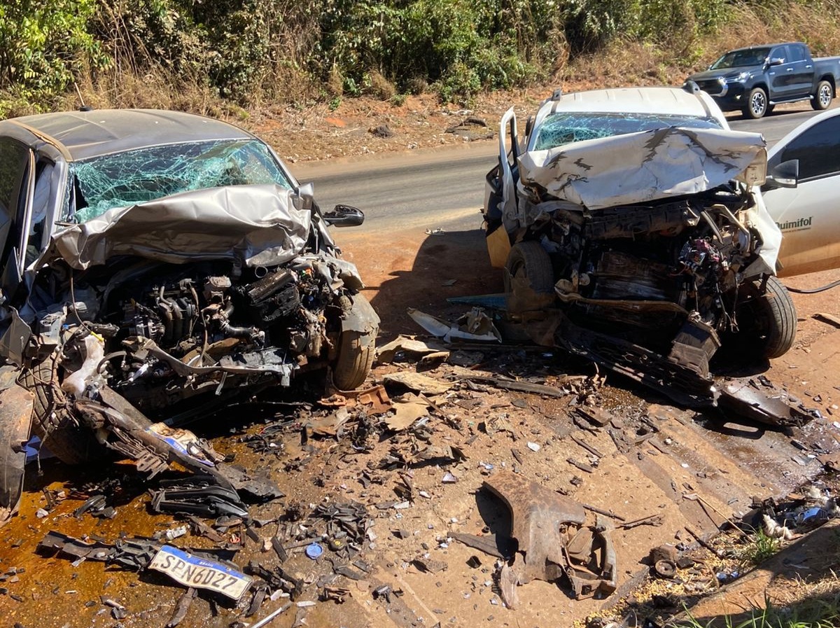 Evadir Prezotto, pioneiro e ministro da eucaristia em Lucas do Rio Verde, e o engenheiro agrônomo Dener Lirani, de Sorriso, morreram no local da colisão.