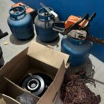 Homem foi flagrado dentro de concessionária em Lucas do Rio Verde e tentou resistir à prisão; ele já tinha passagens pela polícia