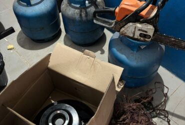 Homem foi flagrado dentro de concessionária em Lucas do Rio Verde e tentou resistir à prisão; ele já tinha passagens pela polícia