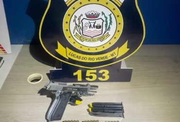 Homem embriagado ameaça filho com arma de fogo em motel e é detido pela Guarda Civil Municipal