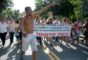 Acordo garante permanência da comunidade no Horto Florestal