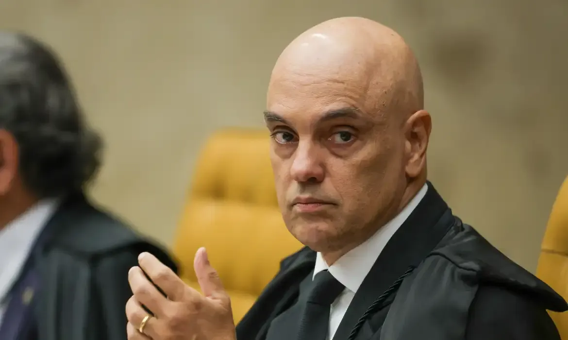 Brasília (DF) 01/08/2025 - Ministro Alexandre de Moraes durante sessão de abertura do segundo semestre judiciário no Supremo Tribunal Federal (STF). Foto: Fabio Rodrigues-Pozzebom/ Agência Brasil