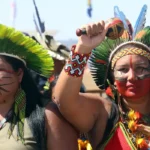 Brasília (DF), 07/08/2025 - Passeata da 4ª Marcha das Mulheres Indígenas. Foto: Antonio Cruz/Agência Brasil