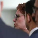 Brasília (DF) 02/08/2023 Deputada Carla Zambelli durante coletiva no salão verde da Câmara dos Deputados. Foto Lula Marques/EBC