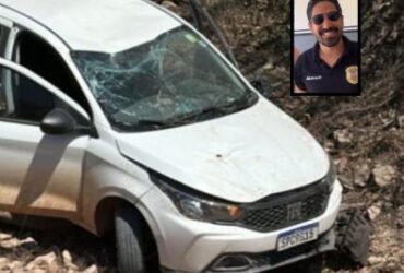 Carlos Eduardo de Souza ficou ferido após colisão; estado de saúde ainda não foi confirmado oficialmente pela corporação