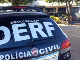 Viatura da DERF da polícia civil