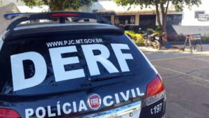 Viatura da DERF da polícia civil